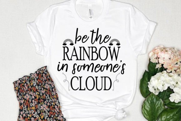 Be the Rainbow Mental Health Svg Design