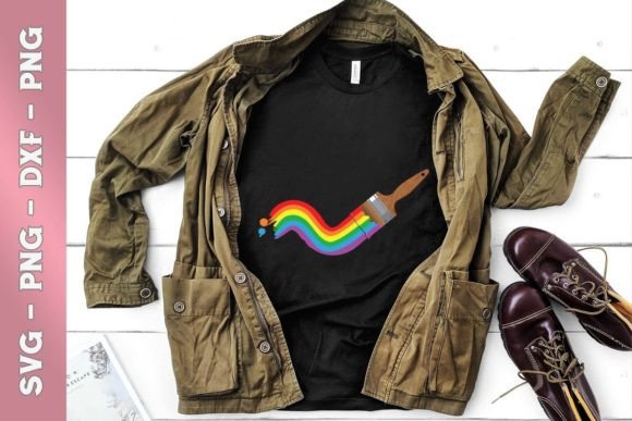 Funny Gay Saber Rainbow LGBT Graphics