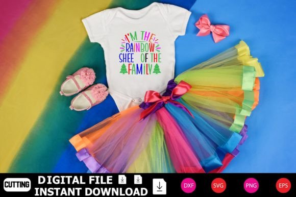 I'm the Rainbow Sheep of the Family Graphics