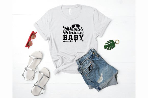 Mama’s Rainbow Baby: Graphics and T-Shirt Designs