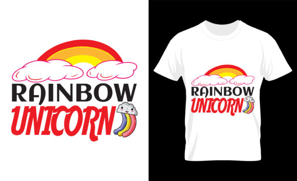 Review: Rainbow T-Shirt Design 20 – Graphics and Print Templates